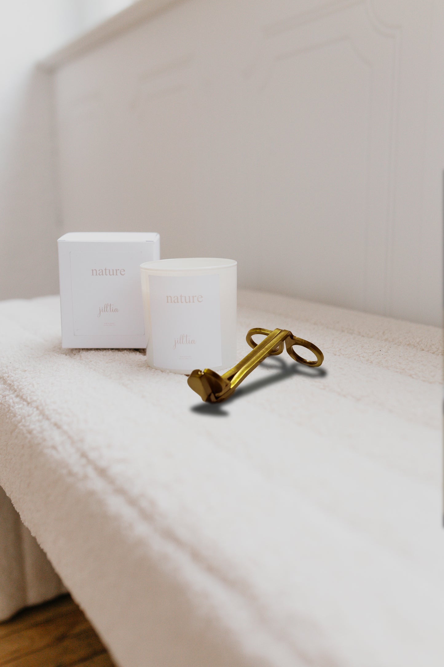 Nature Candle & Wick Trimmer Bundle